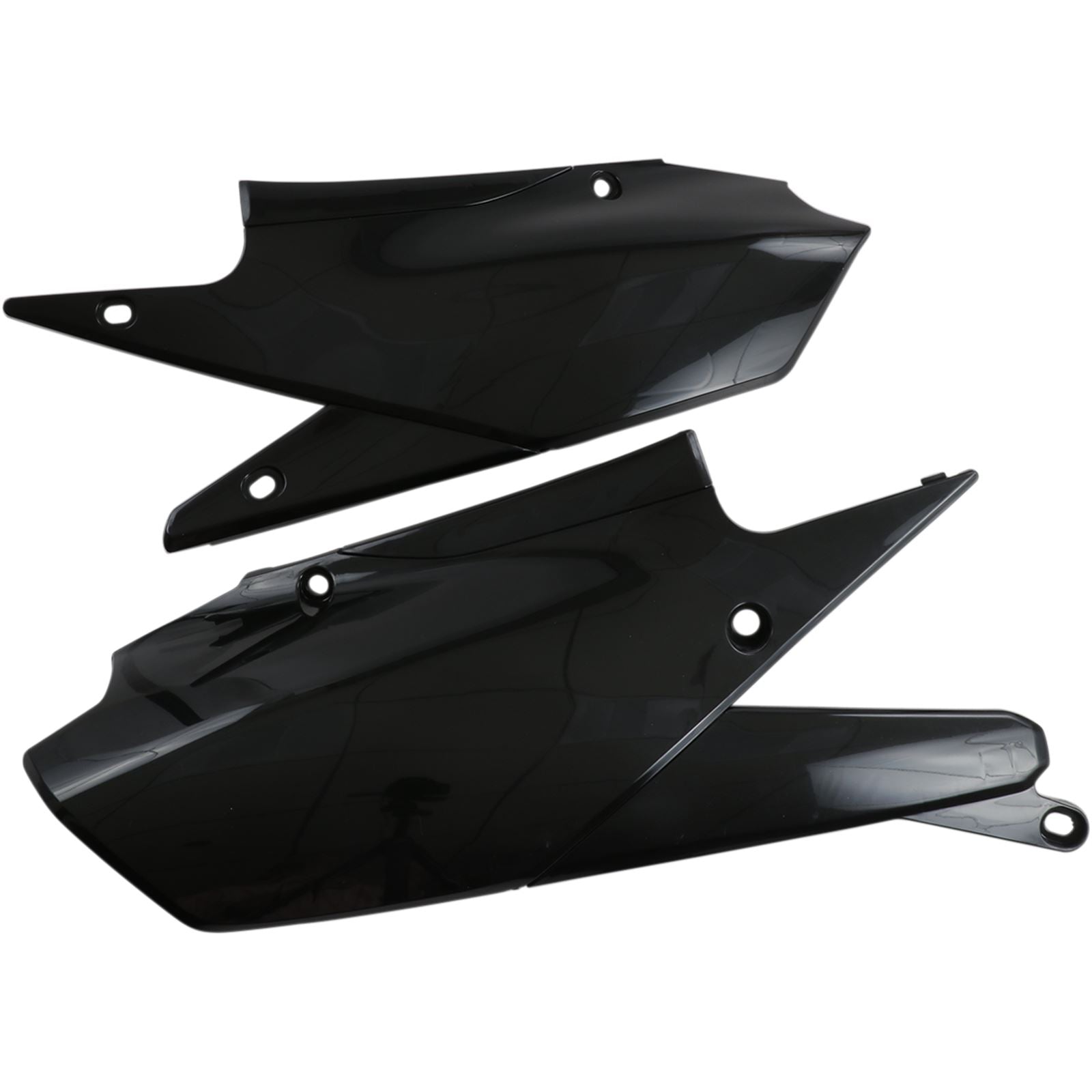 UFO Plastics Side Panels - YZF 450 - Black [MPN: YA04859-001]_486775