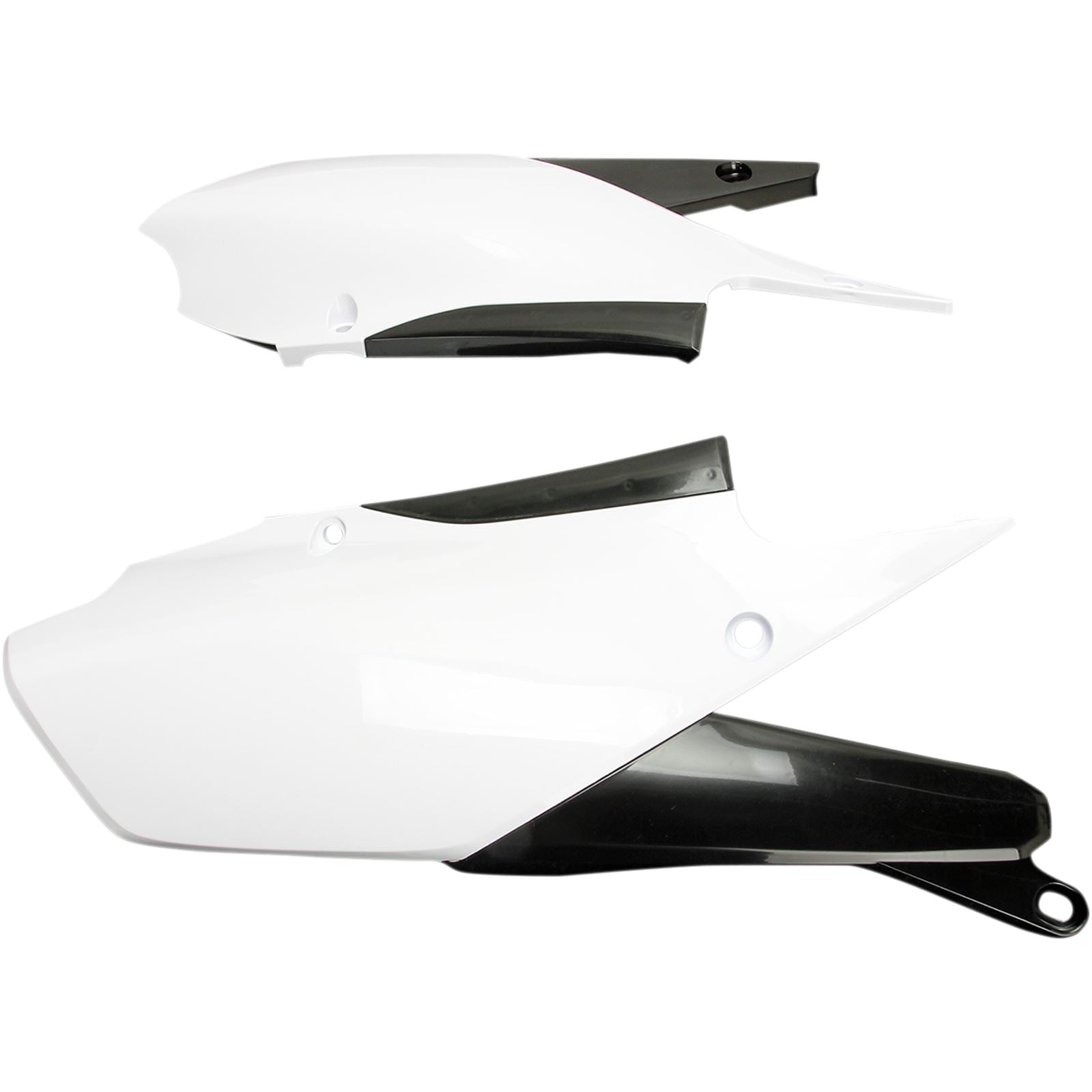 UFO Plastics Side Panels - YZF 450 - White [MPN: YA04859-046]_486776