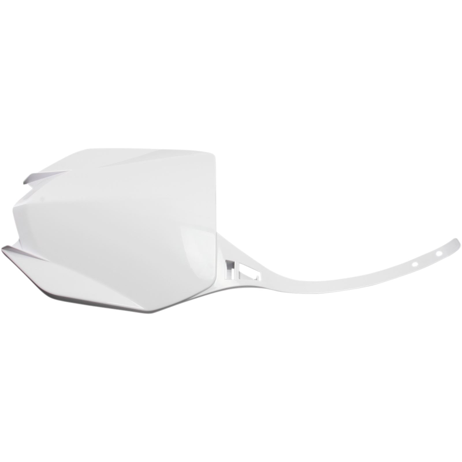 UFO Plastics Number Plate - YZF 450 - White [MPN: YA04860-046]_486779