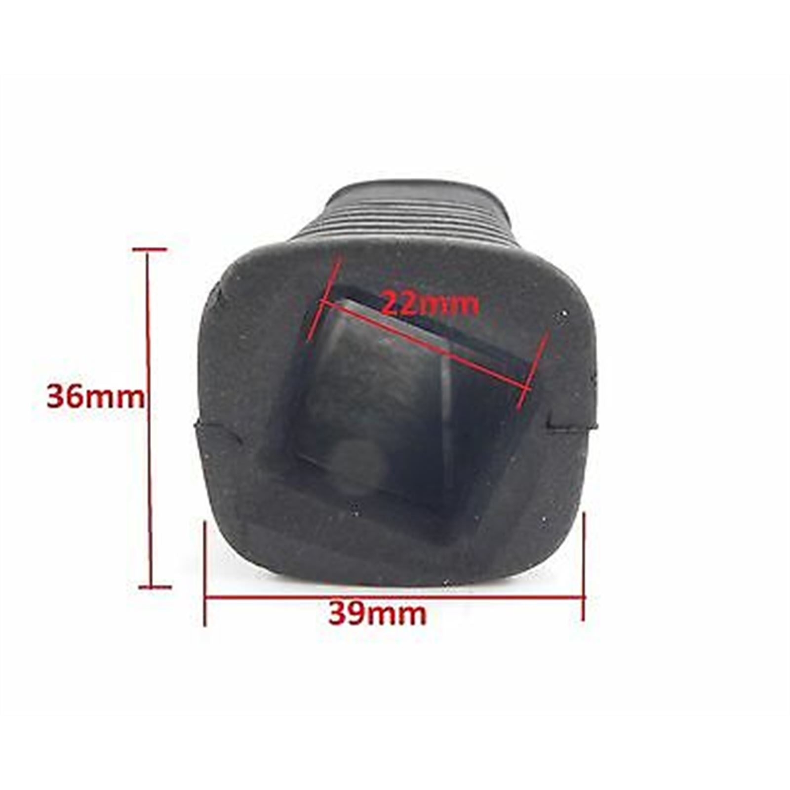 2FastMoto Rear Footrest Peg Rubber Covers Right/Left For Yamaha XS650 74-84 447-27433-00_626109