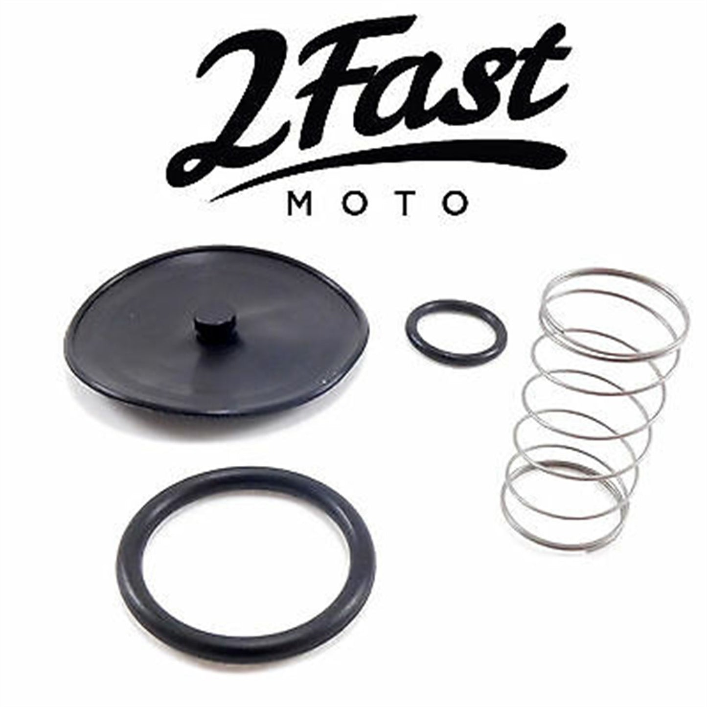 2FastMoto Fuel Valve Petcock Rebuild Repair Kit Fits Honda 81-90 2fm-fck-1 / 18-2701_663272
