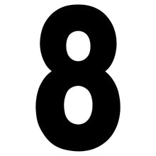 Factory Effex "FX Pro 7"" Number Black #8" 02-4348_504367