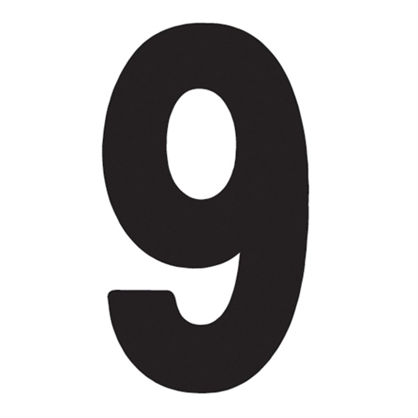 Factory Effex Mini Pro Number 9 - Black - 5" 03-0279_558838