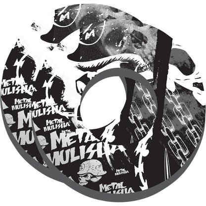Factory Effex Moto Grip Donuts - Metal Mulisha - White/Black 14-67950_383723