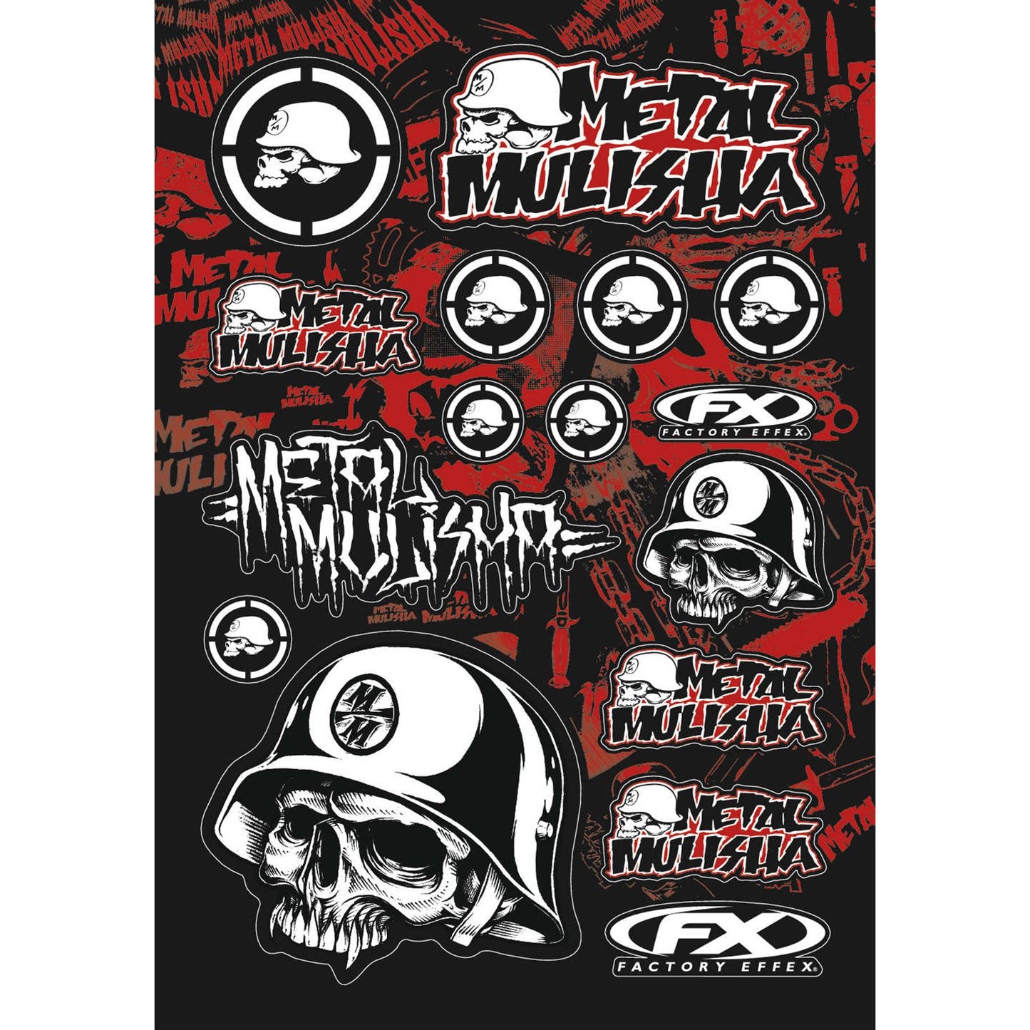 Factory Effex Decal Kit - Metal Mulisha 14-68050_84141