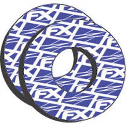 Factory Effex Moto Grip Donuts - Yamaha - Blue/White 15-67920_84151