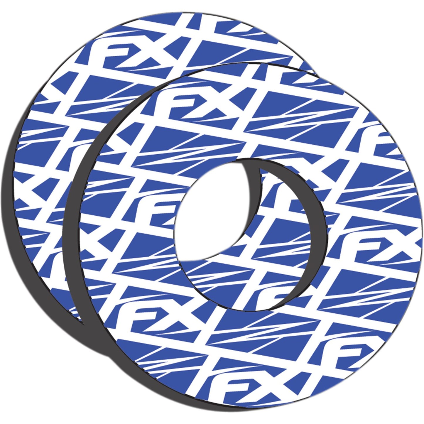 Factory Effex Moto Grip Donuts - Yamaha - Blue/White 15-67920_383725