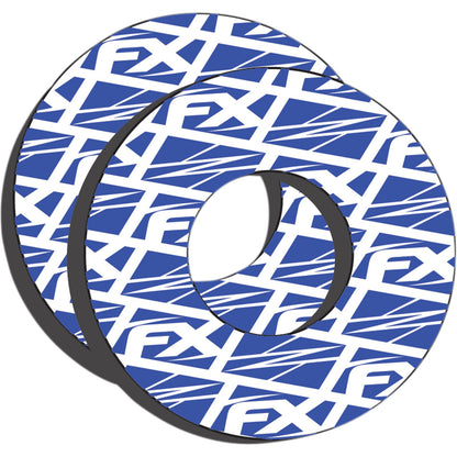 Factory Effex Moto Grip Donuts - Yamaha - Blue/White 15-67920_383725