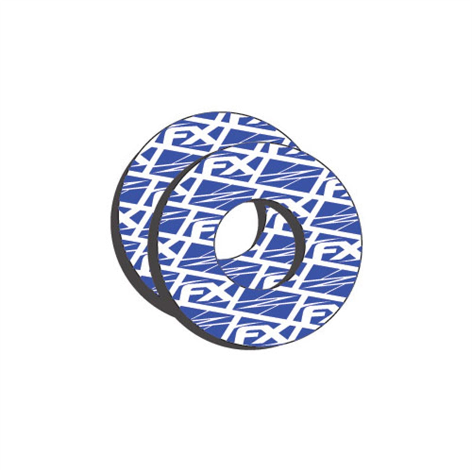 Factory Effex Moto Grip Donuts - Yamaha - Blue/White 15-67920_558861
