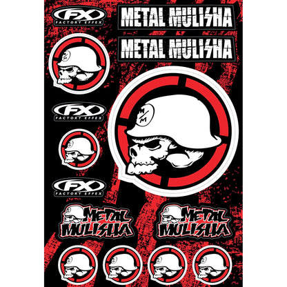 Factory Effex Metal Mulisha Decal Sheet 16-68052_384863