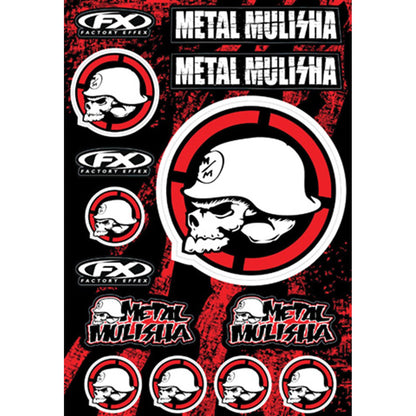Factory Effex Metal Mulisha Decal Sheet 16-68052_558869