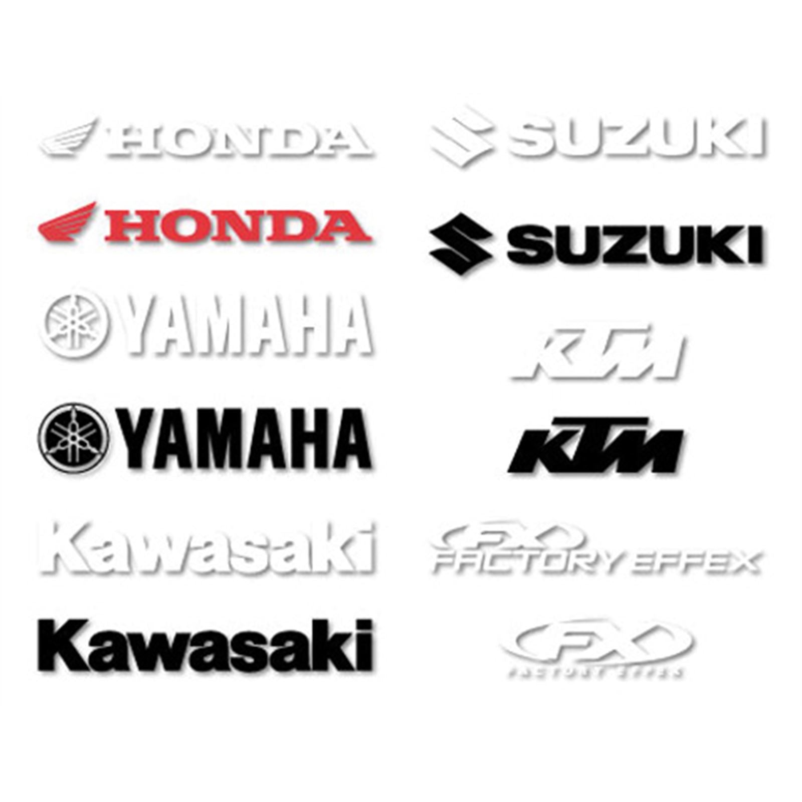 Factory Effex Rockstar Decal - Text 15-94720_558870