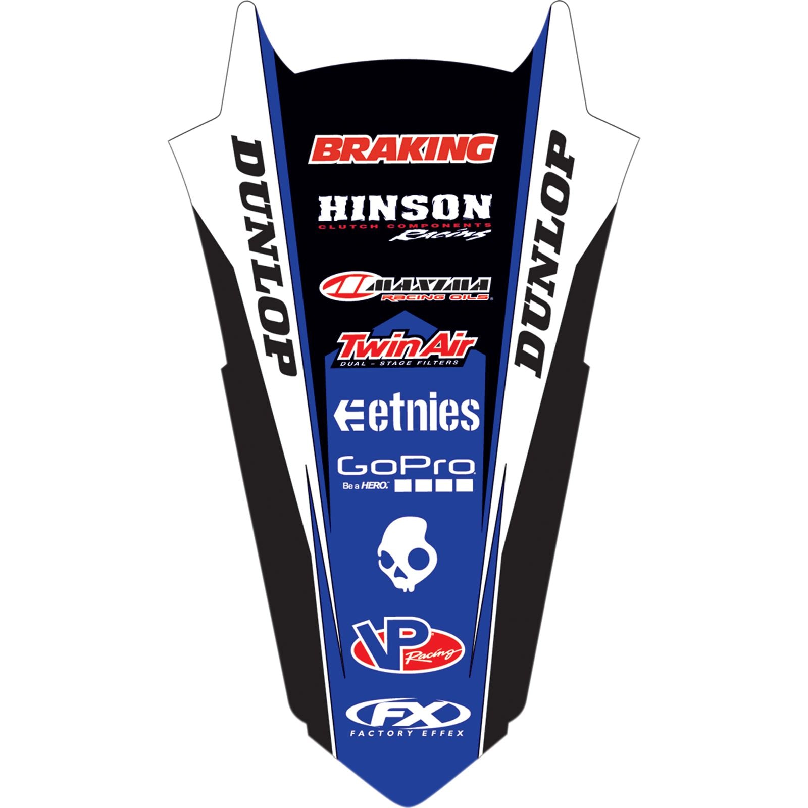 Factory Effex Rear Fender Graphic - Yamaha 17-32222_384195