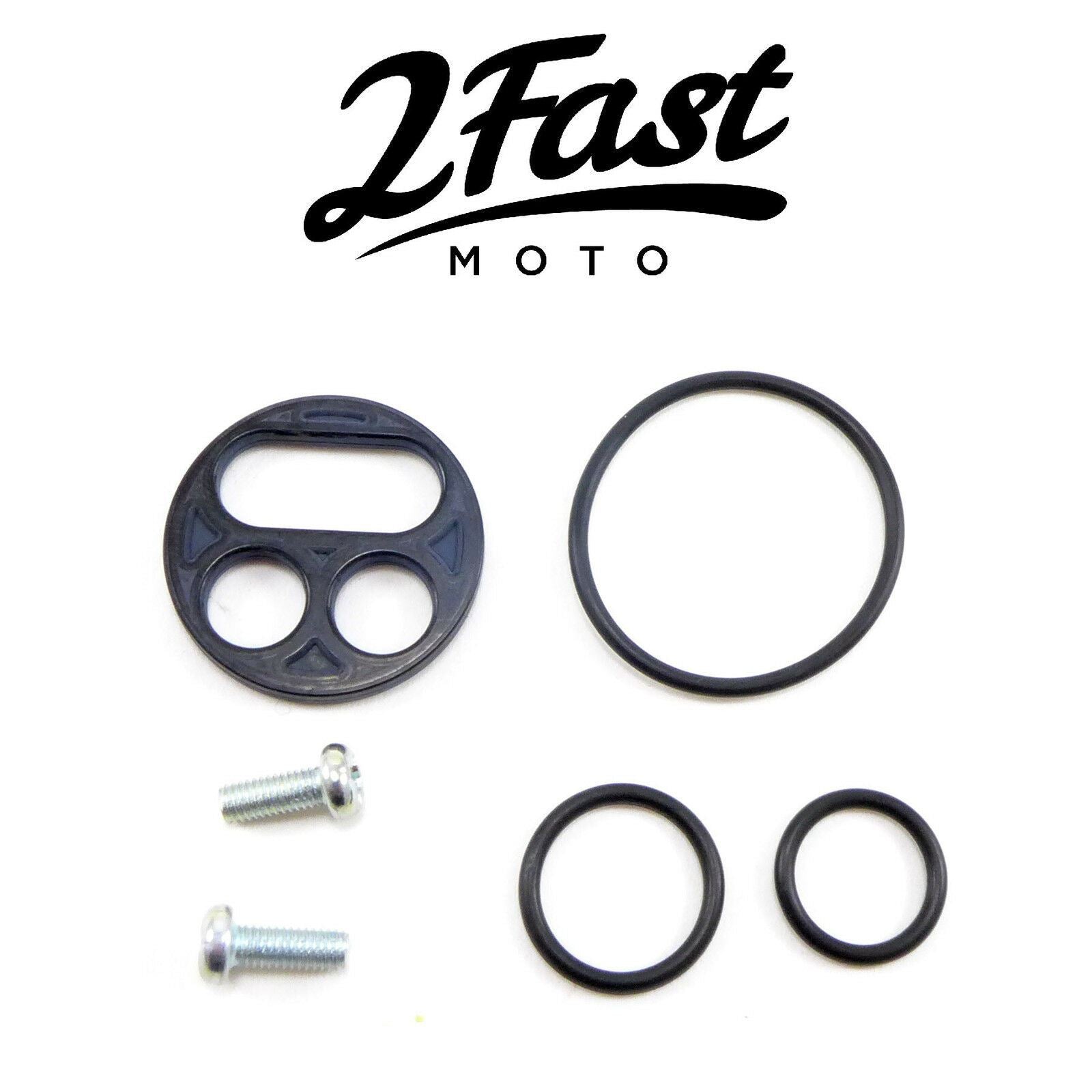 2FastMoto Fuel Valve Petcock Repair Kit for Kawasaki Ninja Models 90-02 fck-28 / 18-2728_653176