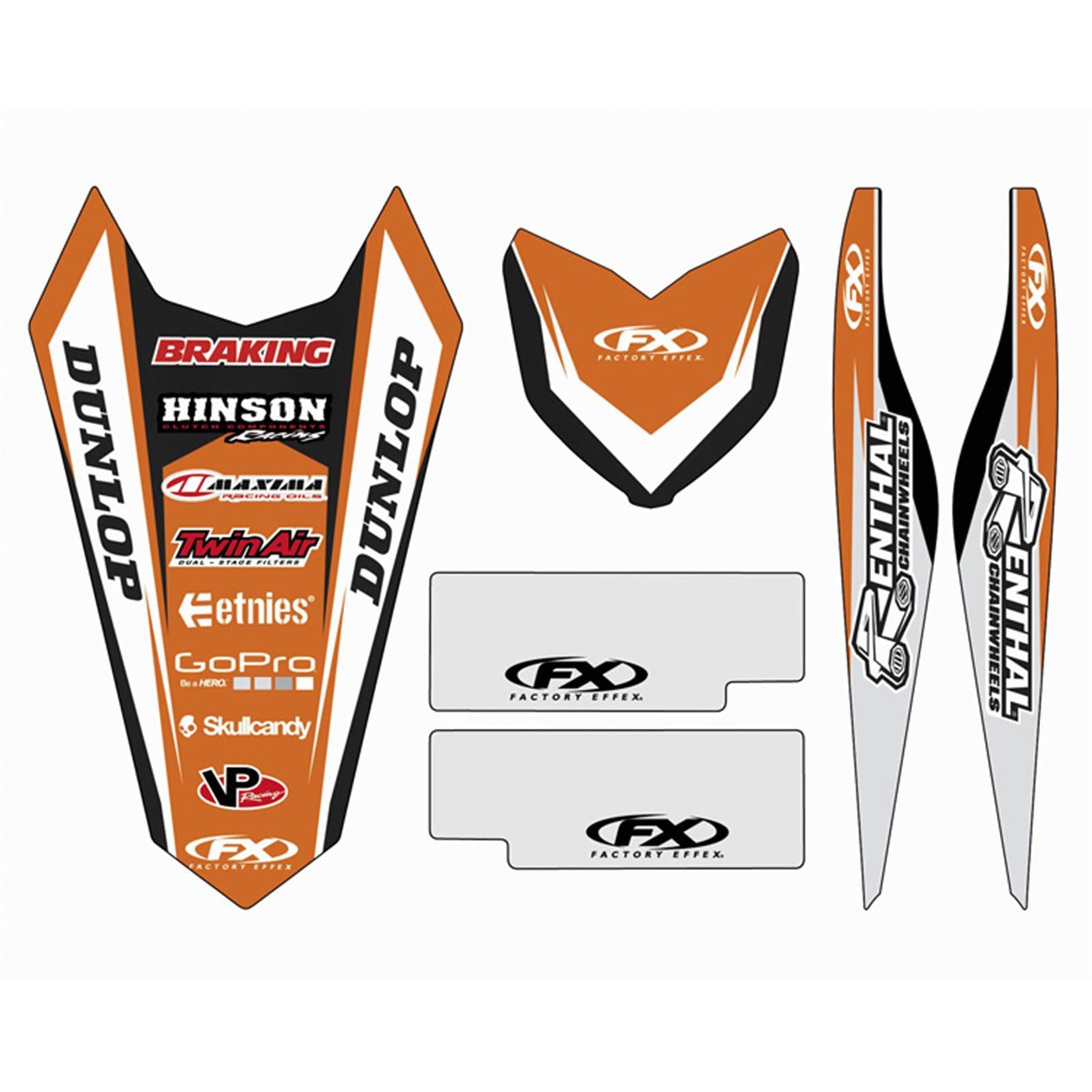 Factory Effex Trim Kit for KTM SX125-450F 07 17-50514_558893