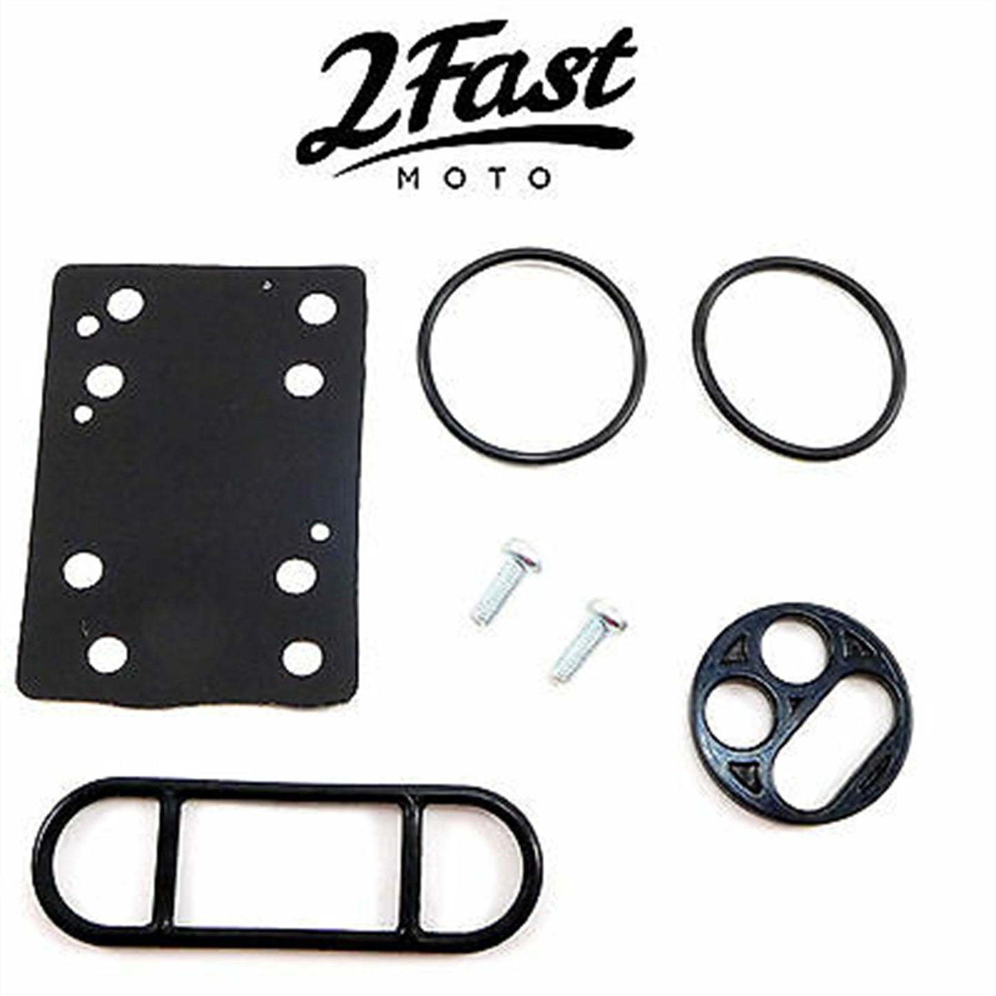 2FastMoto Petcock Fuel Valve Repair Rebuild Kit for Yamaha XV535  2fm-fck-31 / 18-2727_658049