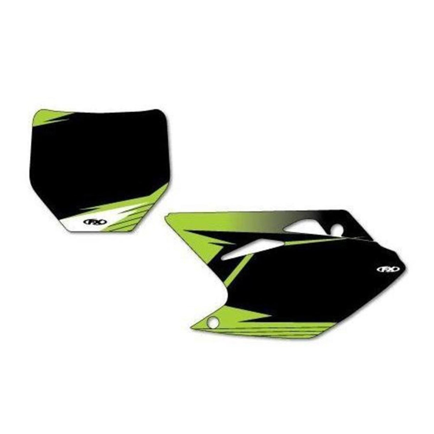 Factory Effex Graphic Number Plates - Black - KX-F 12-64138_558900