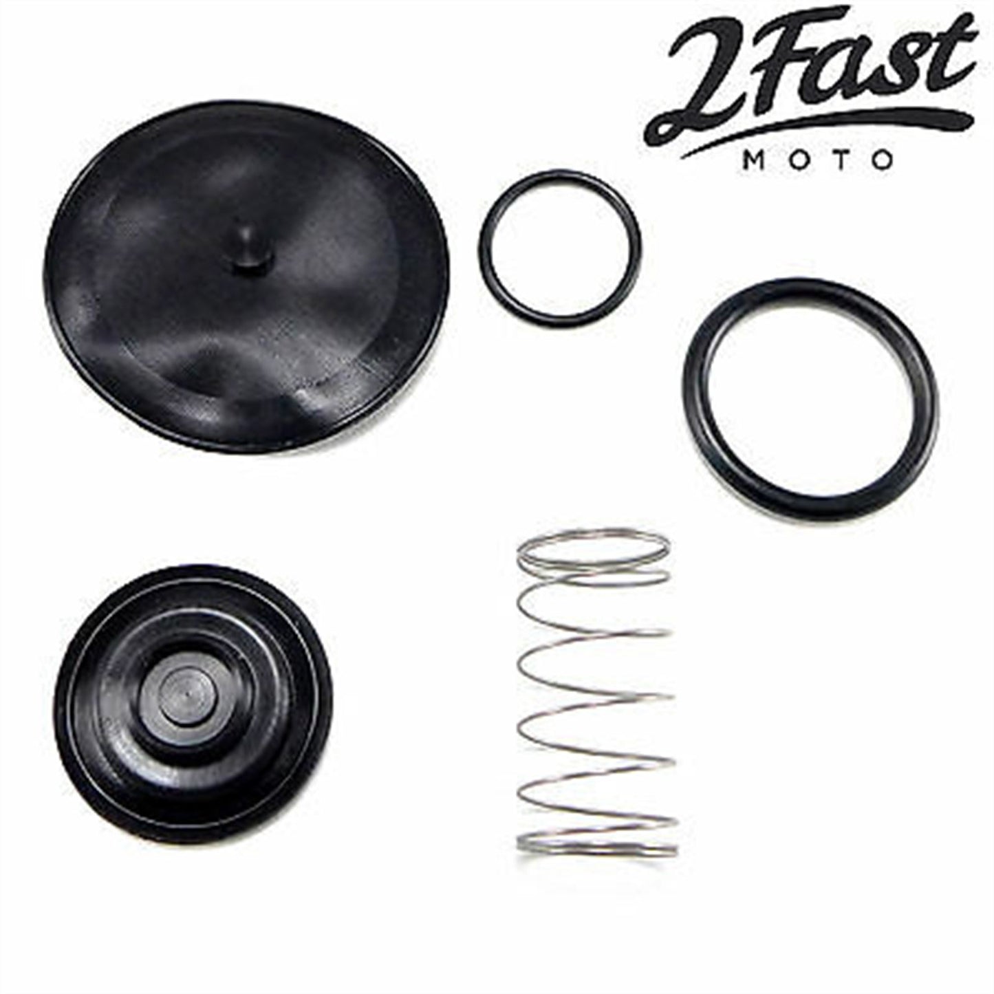 2FastMoto Fuel Valve Petcock Repair Rebuild Kit for Honda CB750 91-01 [MPN: 2fm-fck-37 / 18-5245]_626107