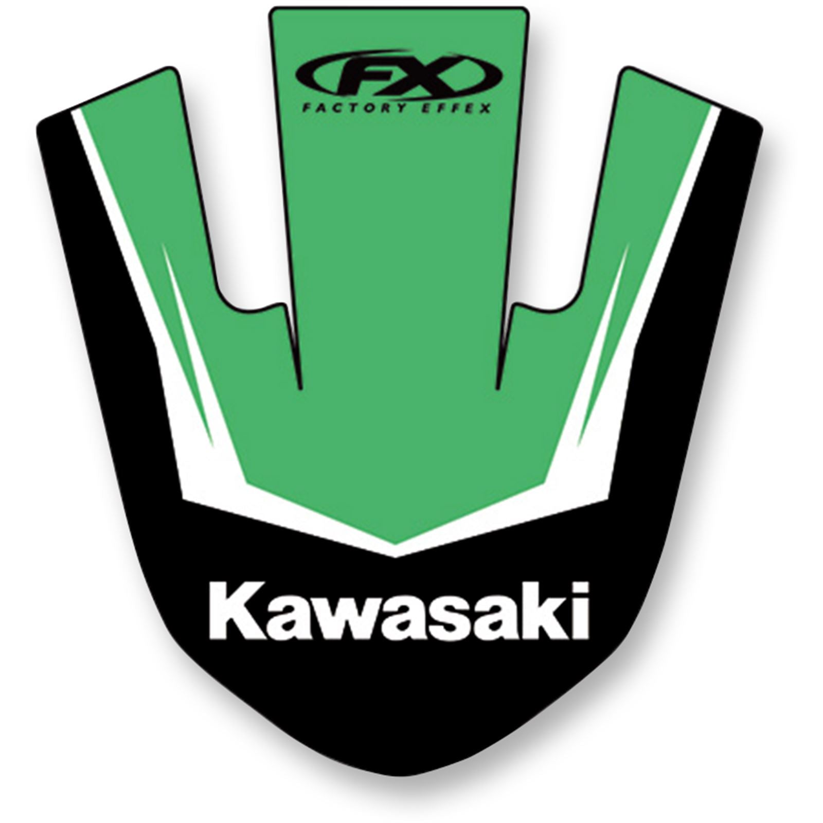 Factory Effex Front Fender Graphic - Kawasaki 19-30126_384294