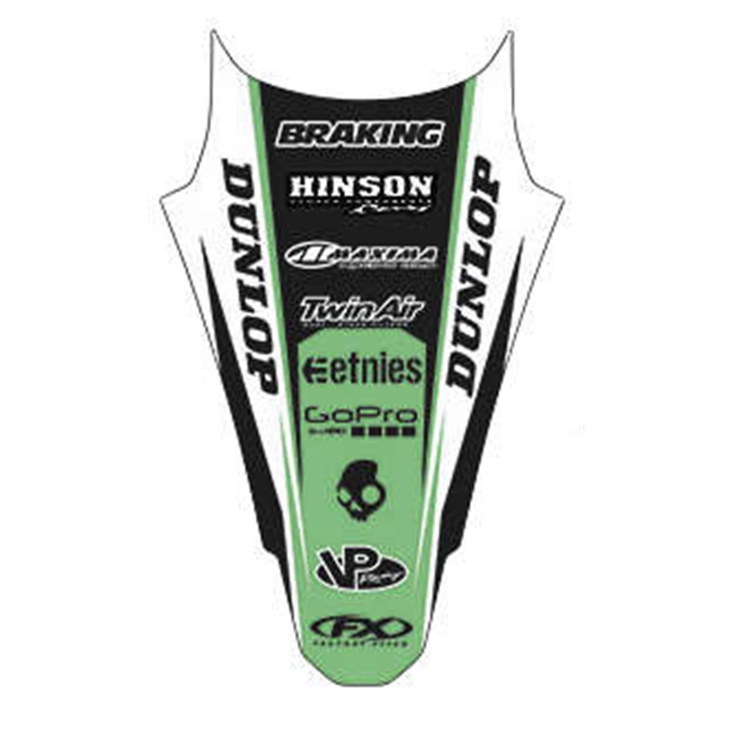 Factory Effex Rear Fender Graphic - Kawasaki 19-32110_84215