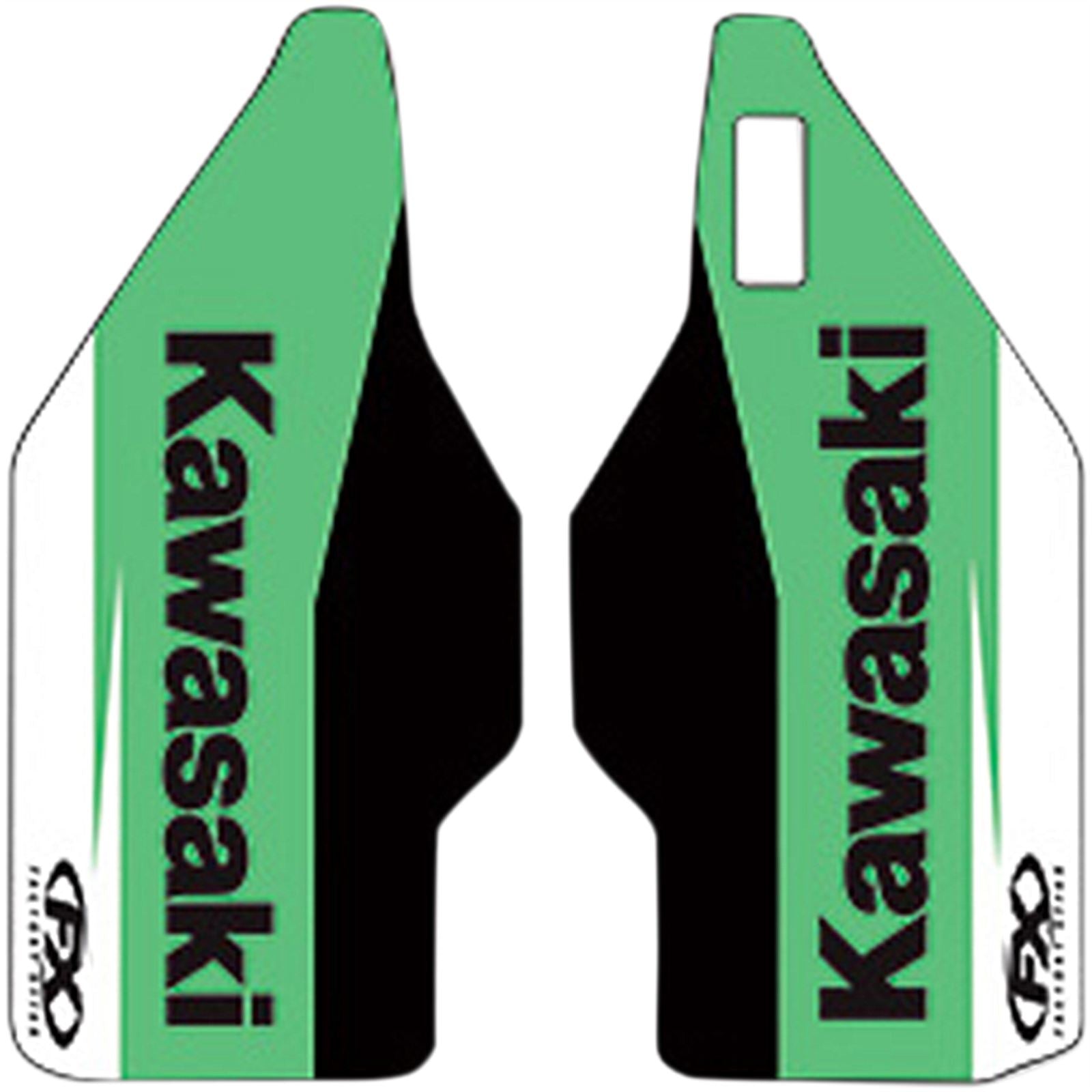 Factory Effex Fork Guard Graphic - Kawasaki KX [MPN: 19-40110]_384323