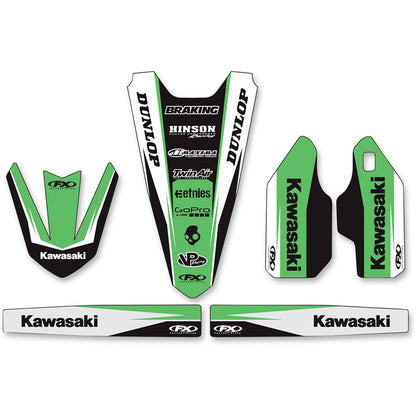 Factory Effex Trim Kit-Fits Kawasaki  KX125/250 99-02 19-50114_384352