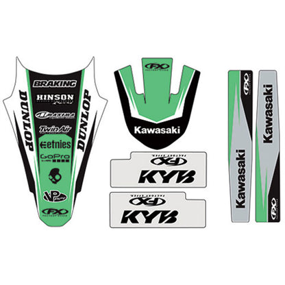 Factory Effex Trim Kit-Fits Kawasaki  KX125/250 99-02 19-50114_558944