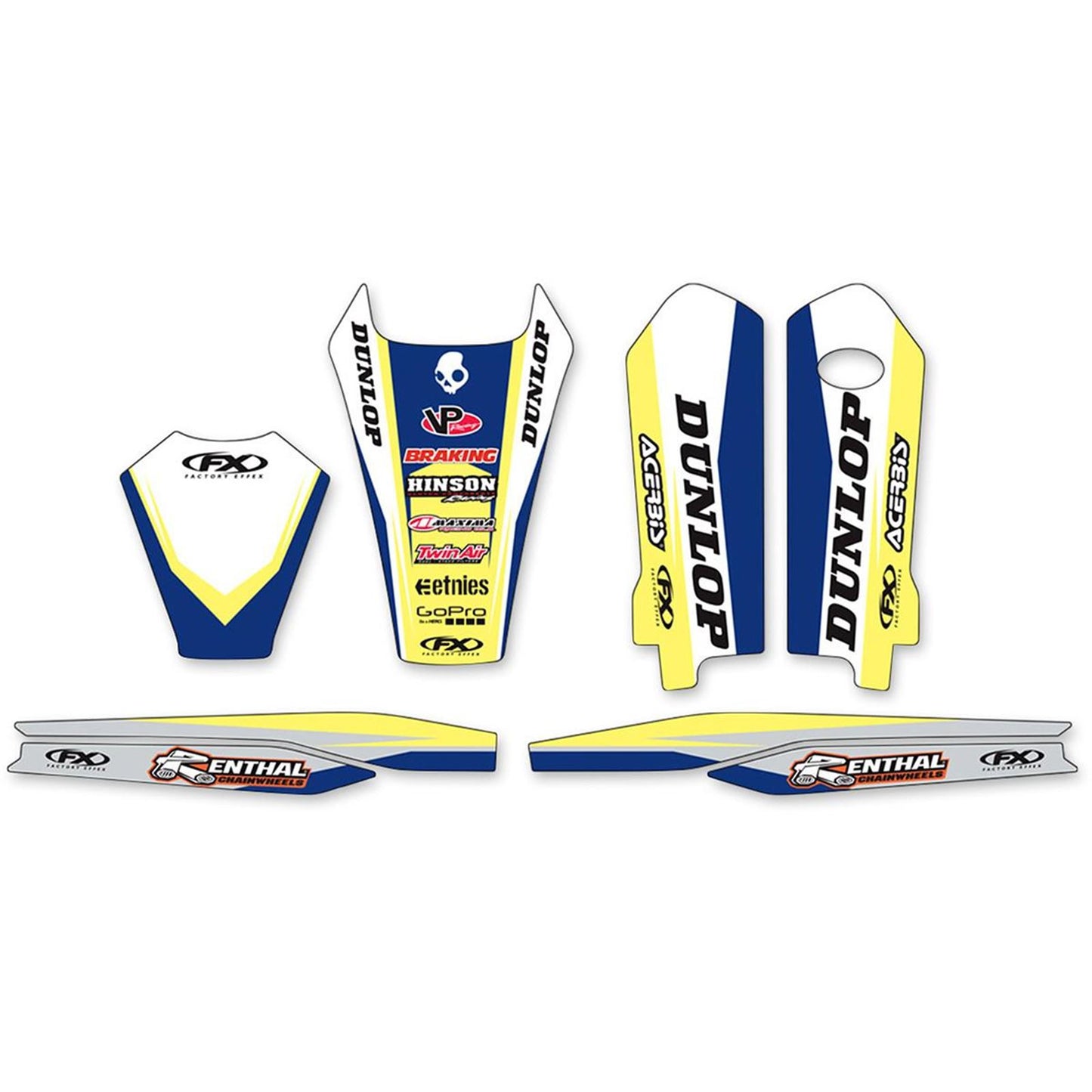 Factory Effex Trim Kit Graphic - Husqvarna 19-50630_558957