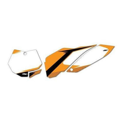 Factory Effex Graphic Number Plates - White for KTM 19-64532_558962