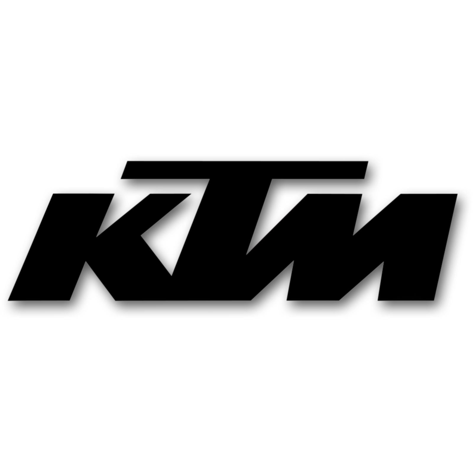 Factory Effex Die-Cut Decal - 1' for KTM Black 19-94552_384870