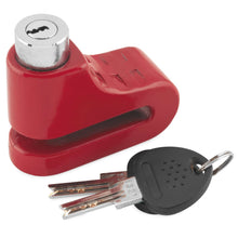Bully Locks 5.5mm Disc Lock Red 1581S-RD_84259