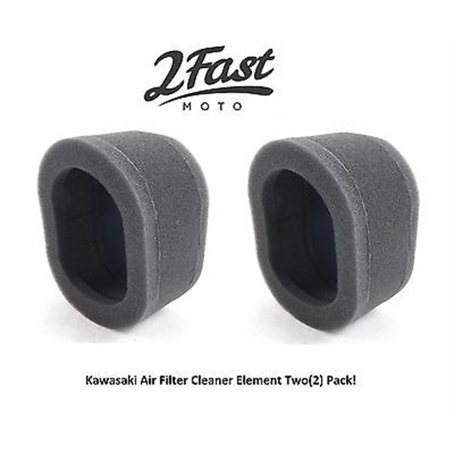 2FastMoto Air Filter Cleaner Element 2/Pack For Kawasaki VN 11013-1122 / 11013-1249_631724