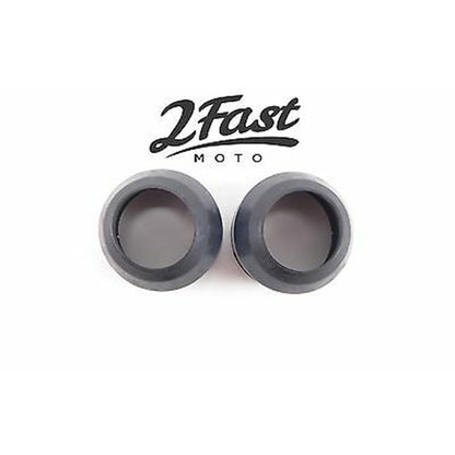 2FastMoto Front Fork Tube Dust Cover Seal Pair for Yamaha XS650D, XS650 [MPN: 1T3-23144-50]_647376