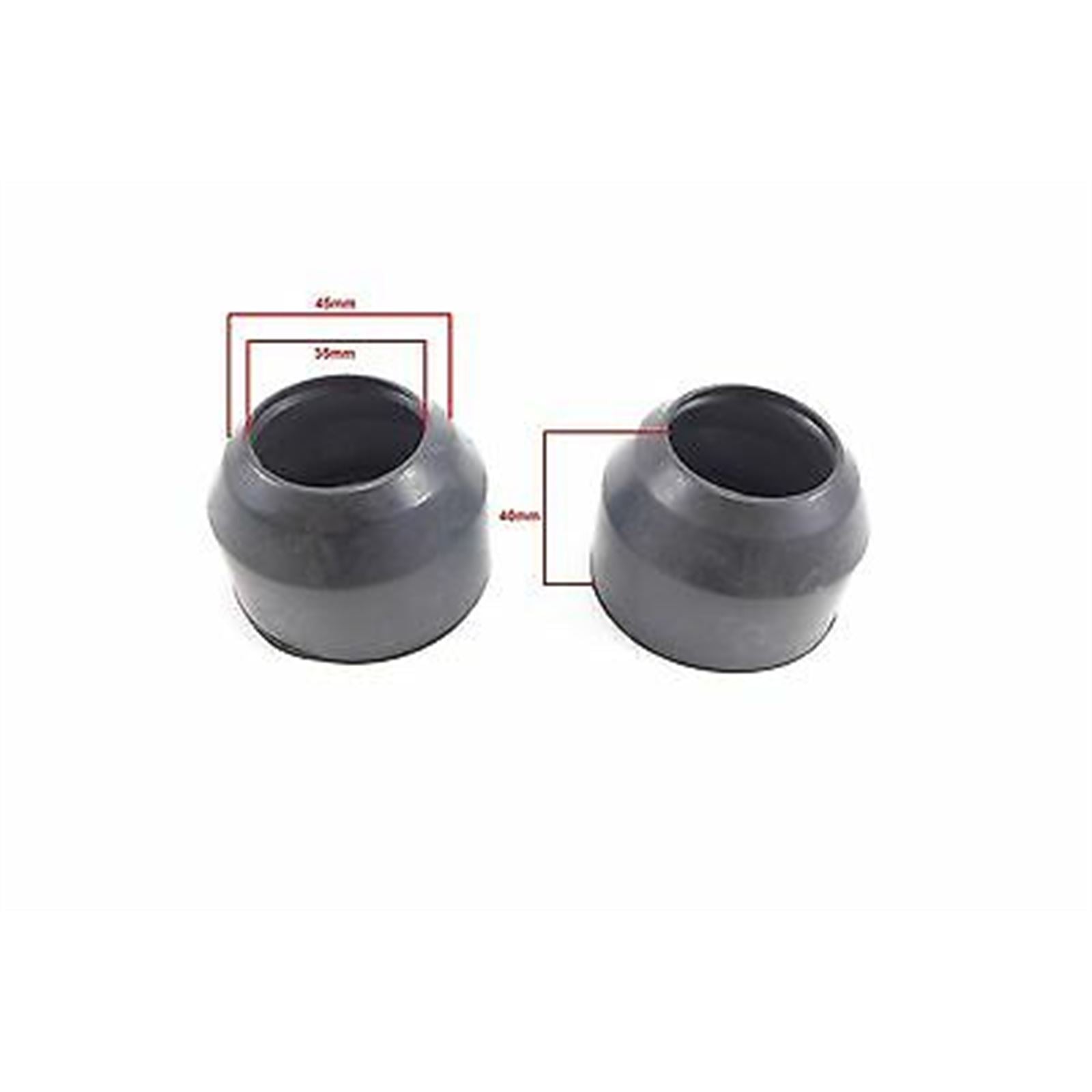 2FastMoto Front Fork Tube Dust Cover Seal Pair for Yamaha XS650D, XS650 [MPN: 1T3-23144-50]_647374