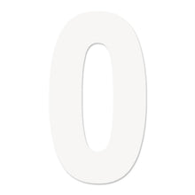 Factory Effex Mini Pro Number 0 - White - 4" 04-2560_558974