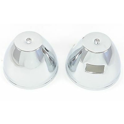 2FastMoto Speedometer/Tachometer Chrome Cover Set For Kawasaki  25012-010 / 25012-023_655836