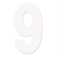 Factory Effex Mini Pro Number 9 - White - 4" 04-2569_558976