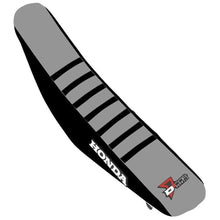 D'Cor Seat Cover Black/Grey Black Ribs CRF250/450 [MPN: 30-10-472]_84384