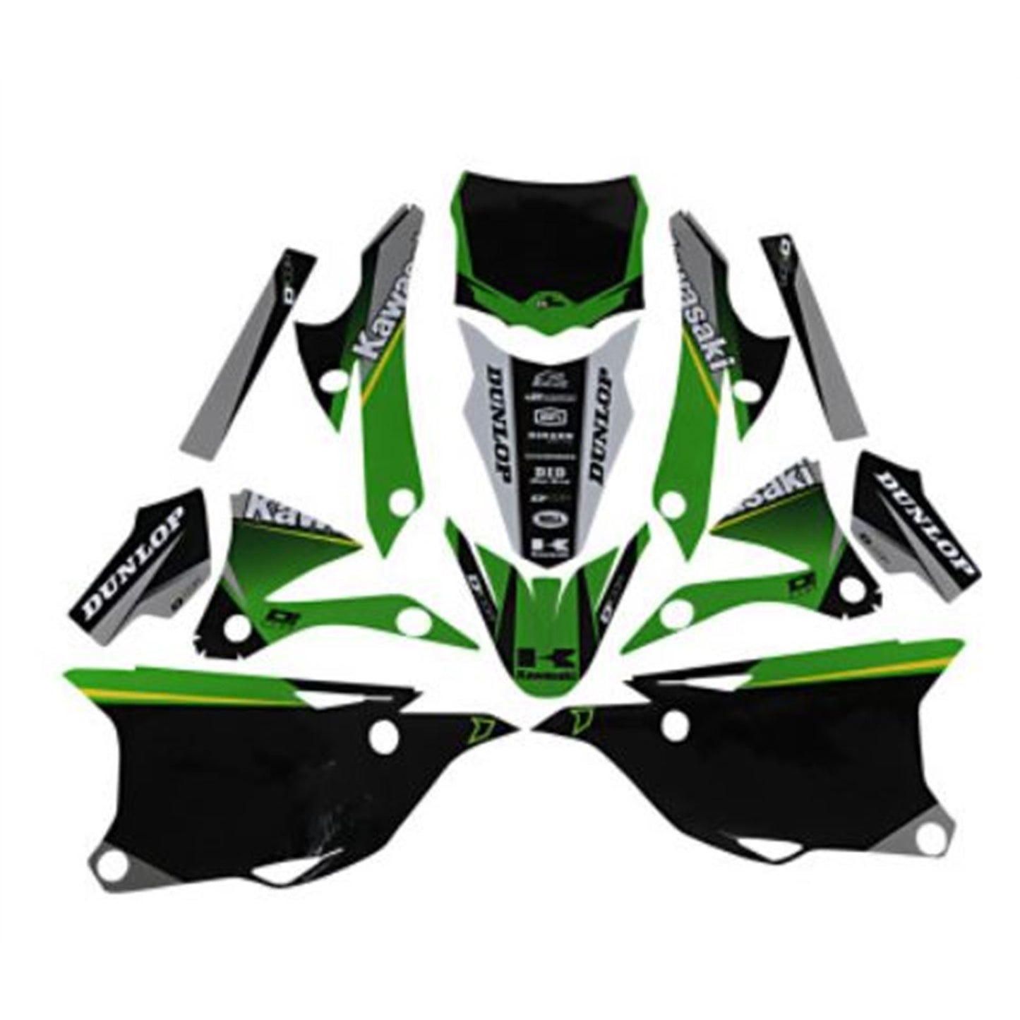 D'Cor Graphic Kit - COR 9 Fits Kawasaki [MPN: 20-20-102]_726779