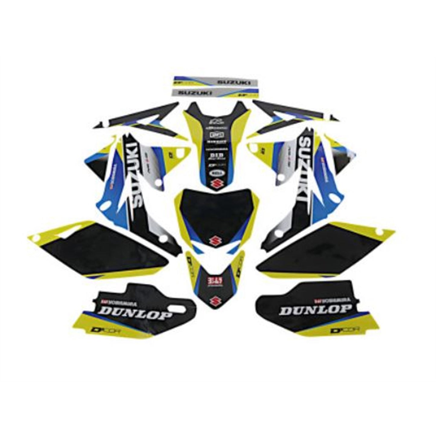 D'Cor Complete Kit  Works SUZ RMZ 250 (10-18)BLK BG [MPN: 20-40-301]_727259