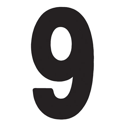Factory Effex Pro Number 9 - Black - 7" 02-4349_558985
