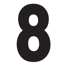 Factory Effex Pro Number 8 - Black - 8" 02-4368_559004