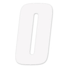 Factory Effex FX Factory Number 0 - White - 4" 08-90010_559026