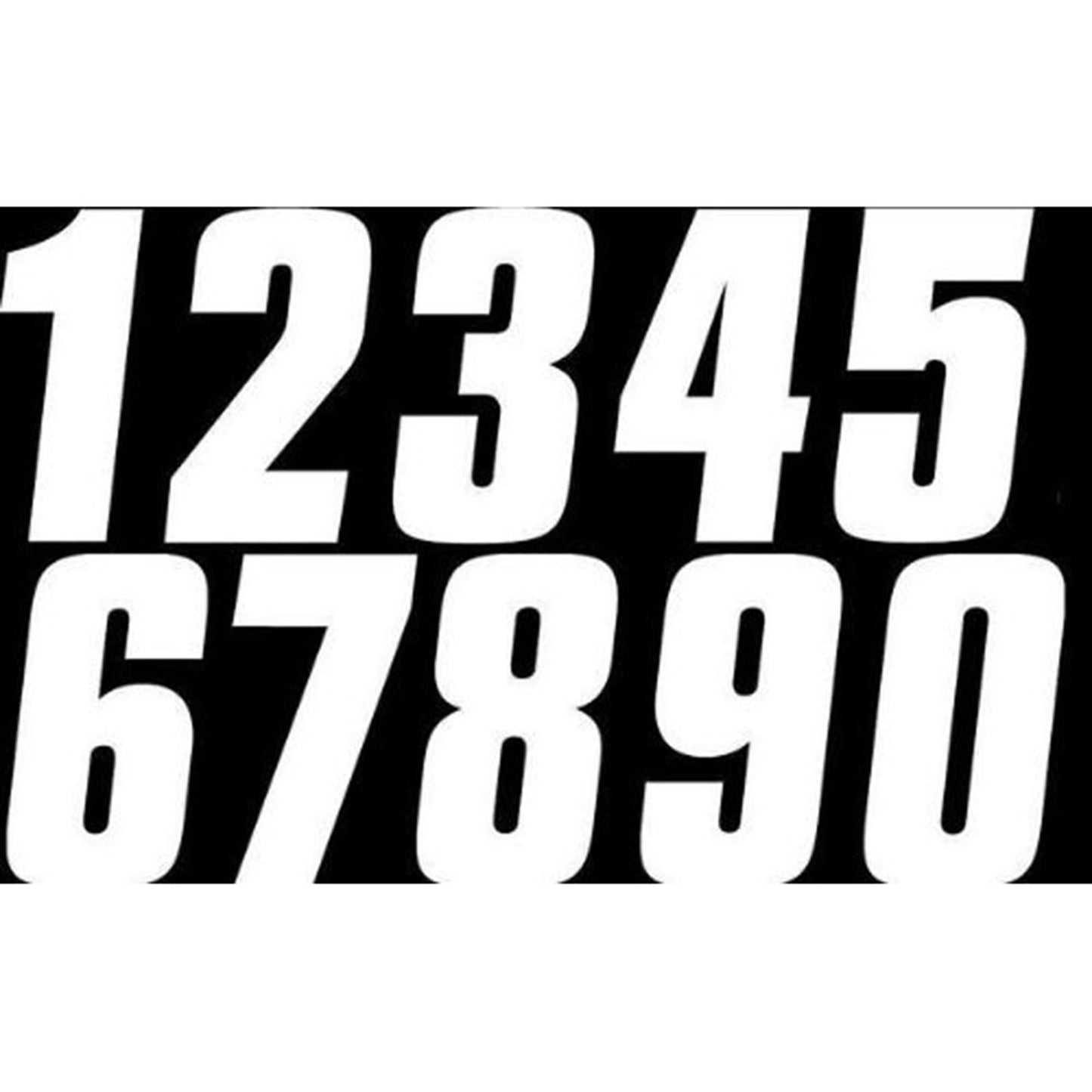 Factory Effex FX Factory Number 3 - White - 4" 08-90013_559030
