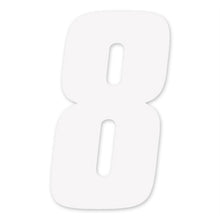 Factory Effex FX Factory Number 8 - White - 4" 08-90018_559035