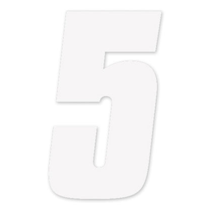 Factory Effex FX Factory Number 5 - White - 6" 08-90055_559052