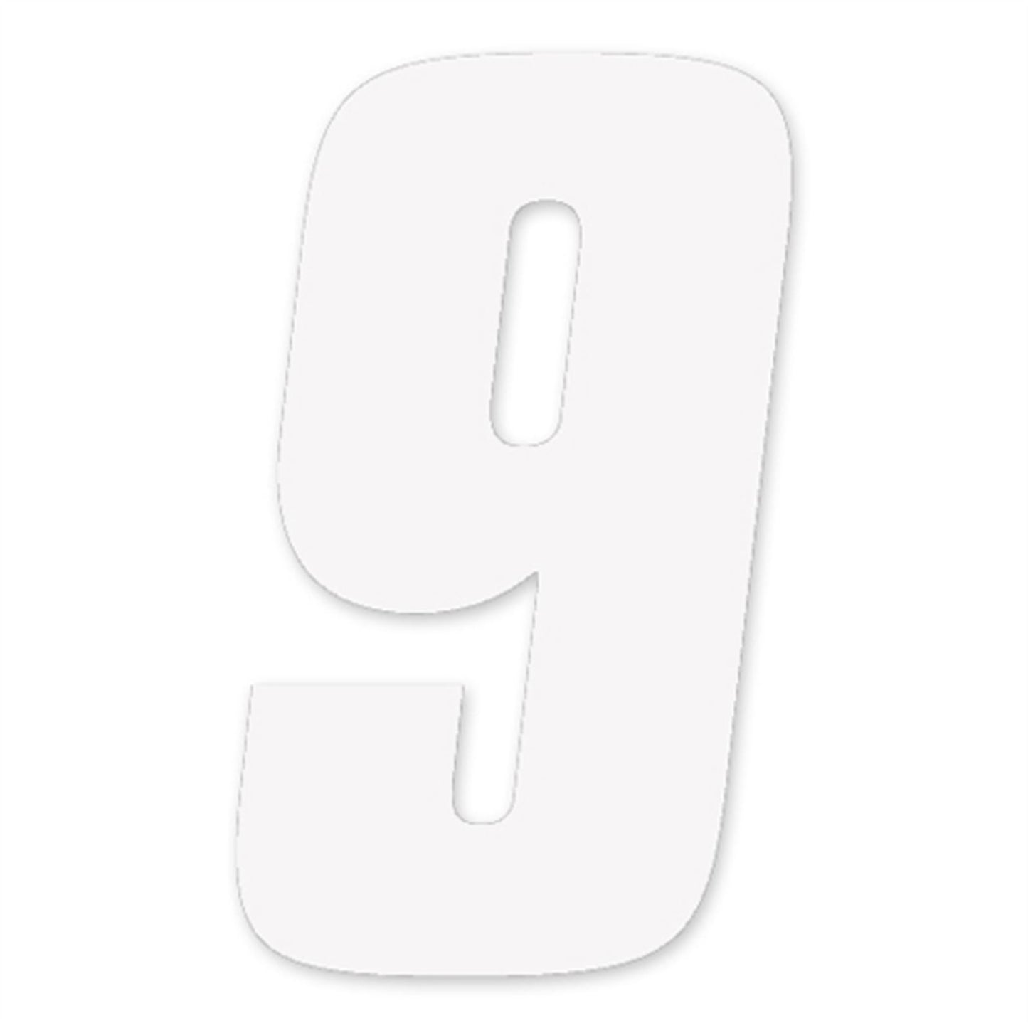 Factory Effex FX Factory Number 9 - White - 6" 08-90059_559057