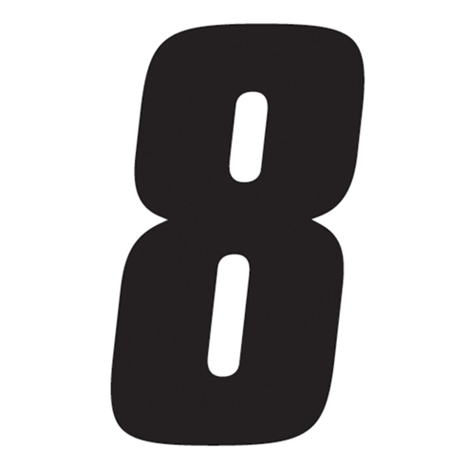 Factory Effex FX Factory Number 8 - Black - 7" 08-90088_559067