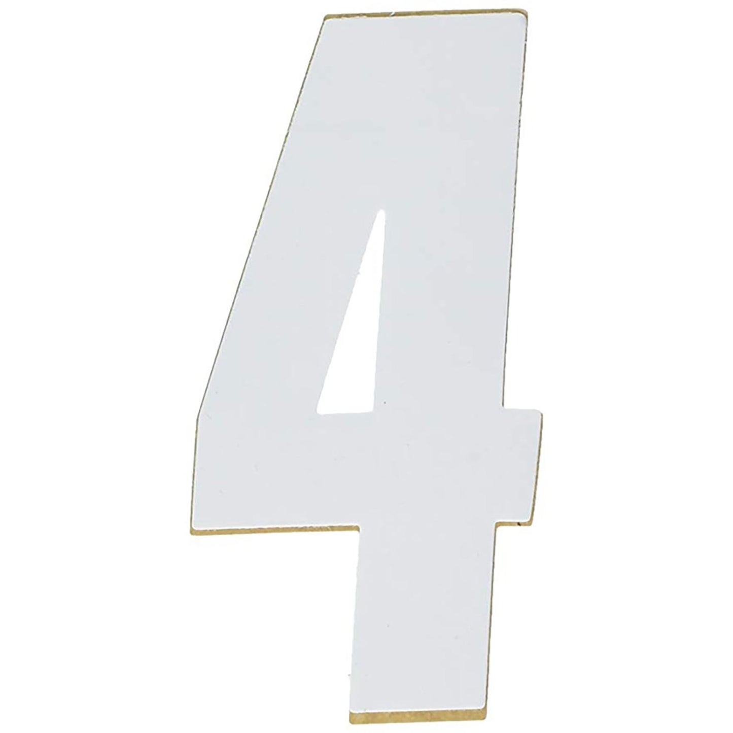 Factory Effex FX Number 4 - White - 6" 02-4464_559093