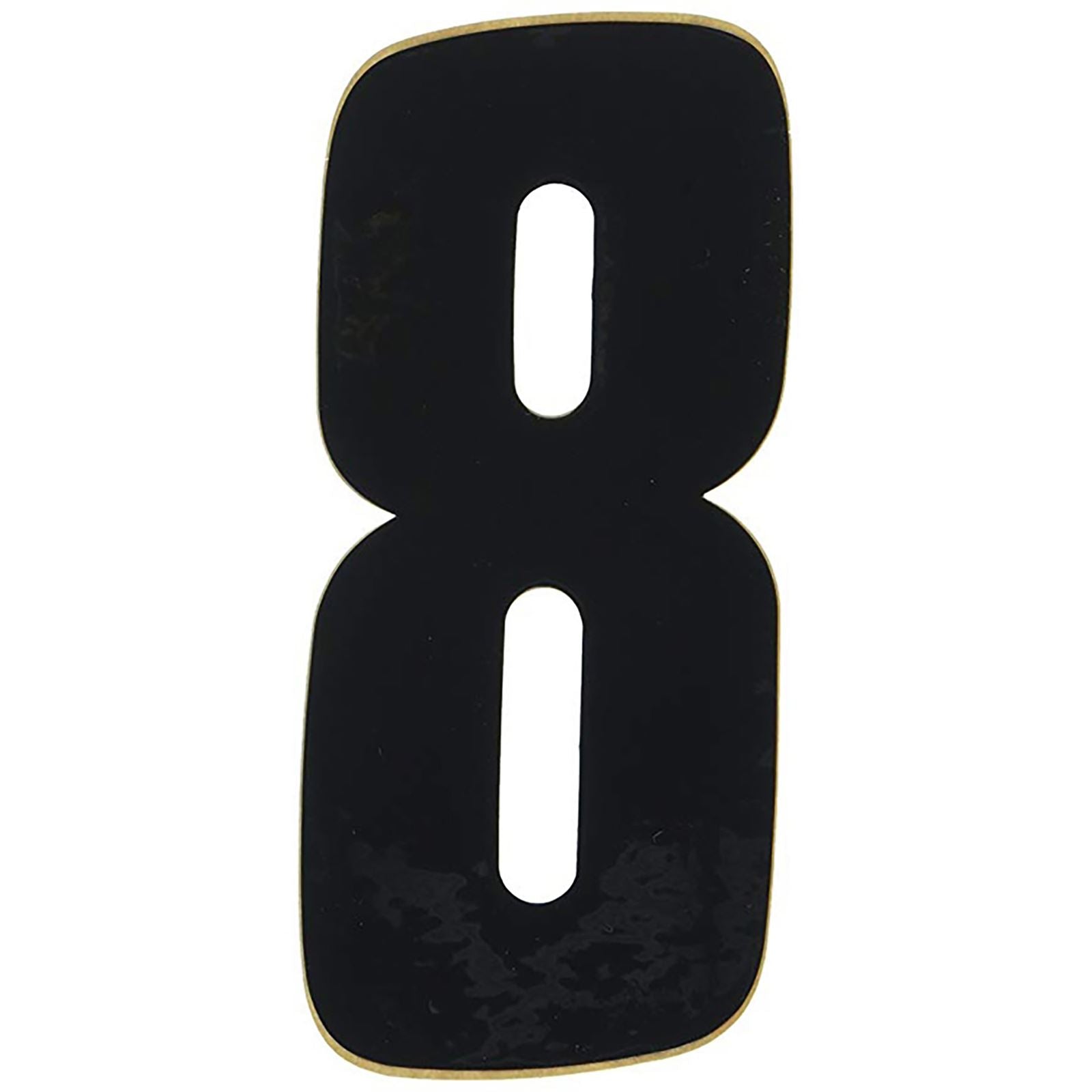 Factory Effex FX Number 8 - Black - 8" 02-4478_559107